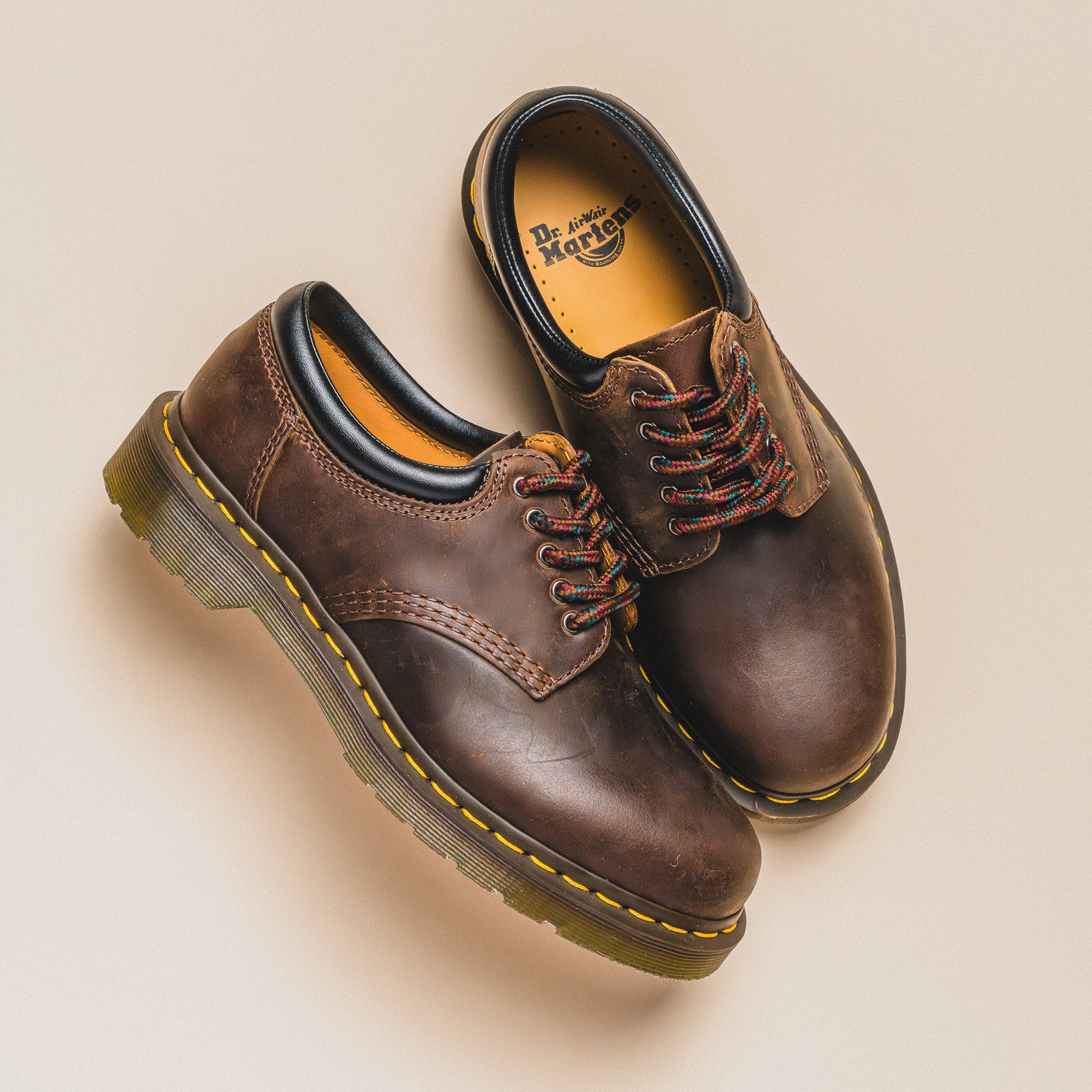Dr. Martens | Crazy Horse Leather Casual Shoe "Dark Brown"