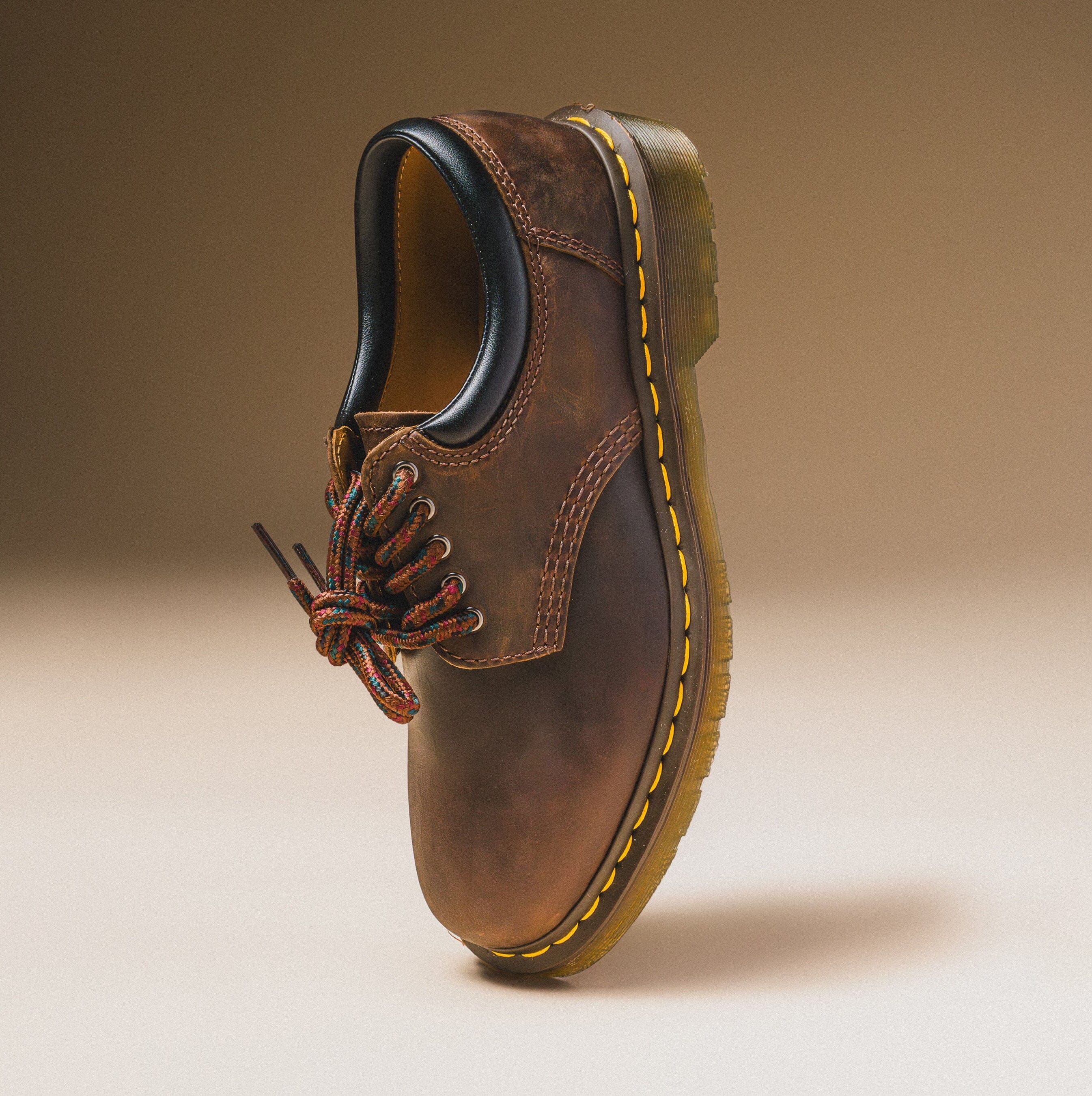 Dr. Martens | Crazy Horse Leather Casual Shoe "Dark Brown" - Image 3