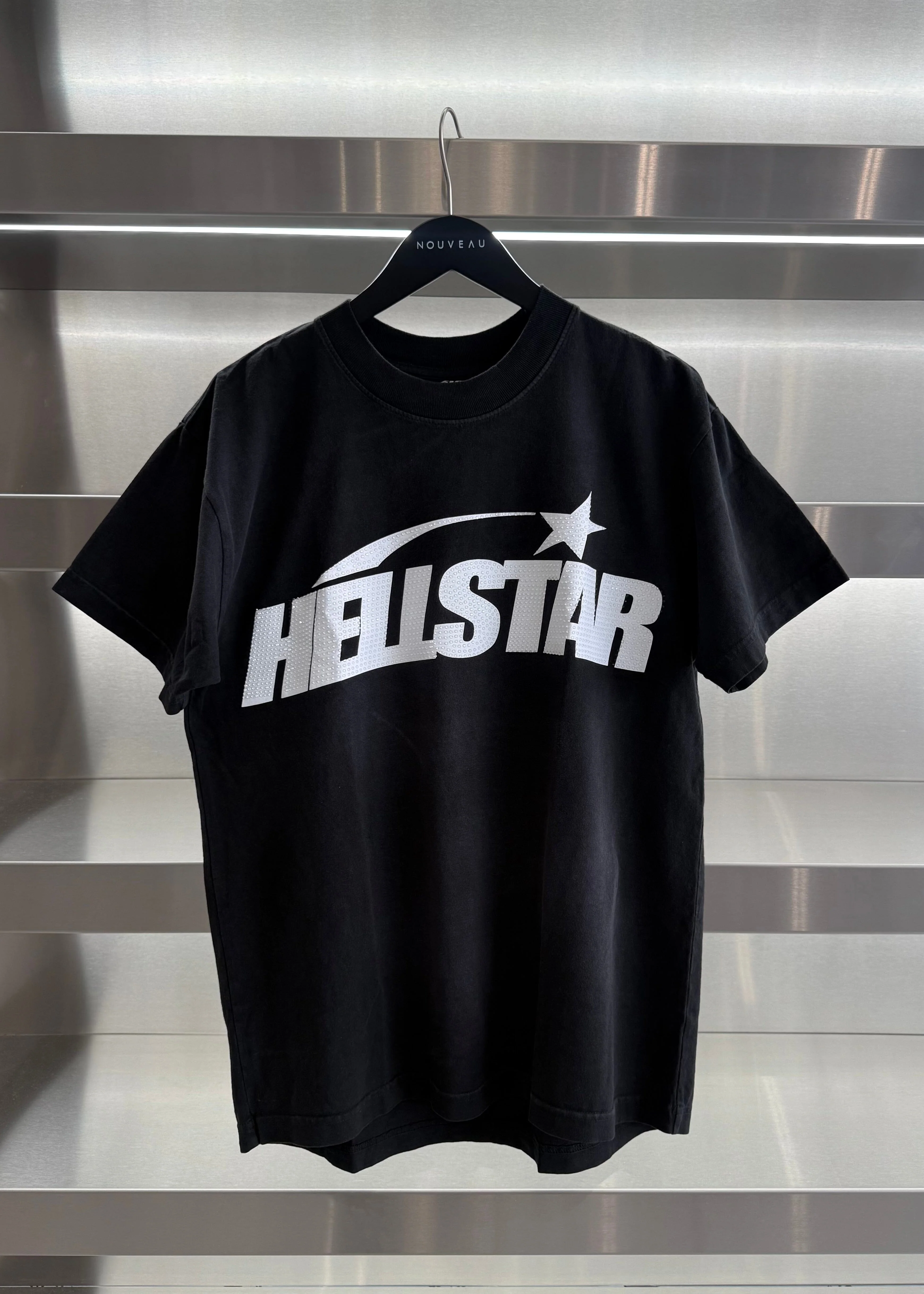 Hellstar | Classic Logo Tee (Rhinestones) "Black"