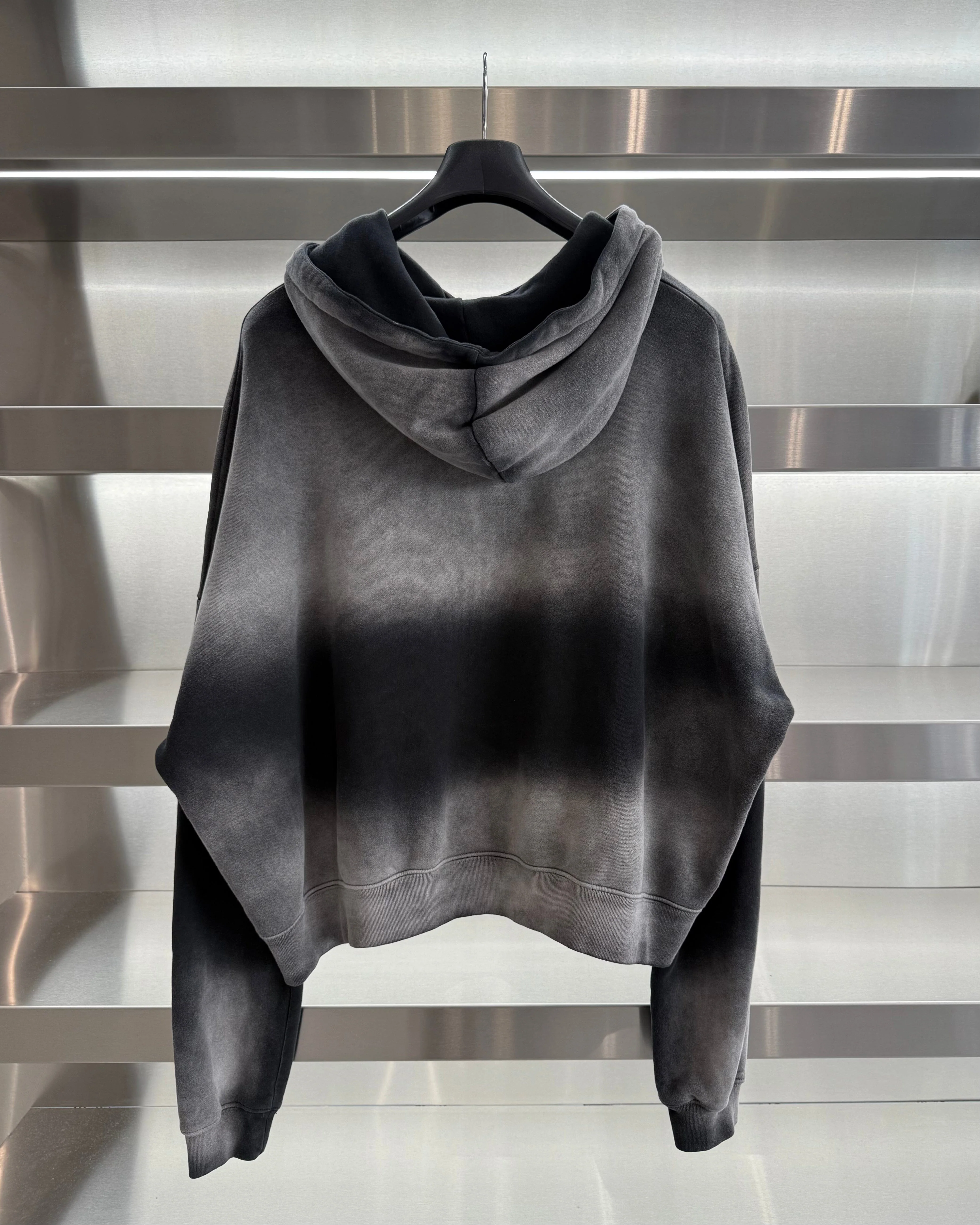 Hellstar | Eiffel Tower Hoodie "Vintage Black" - Image 2