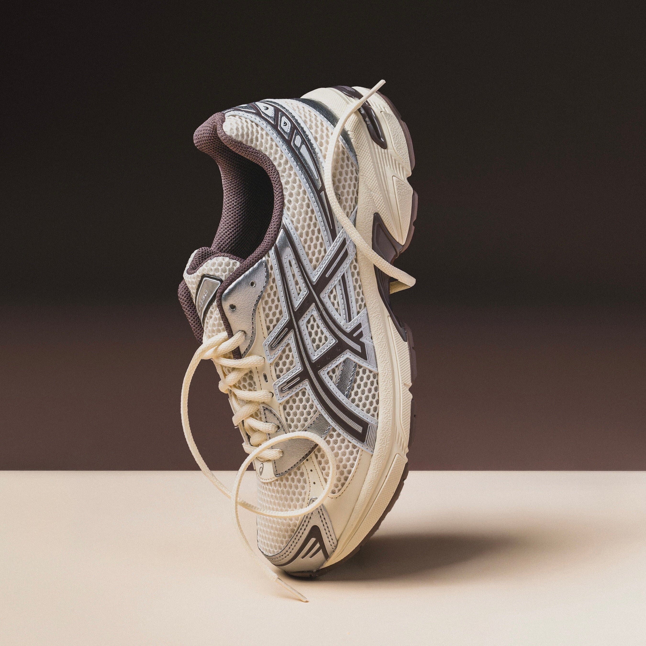 MENS ASICS | Gel-1130 (Cream/Cocoa Powder) - Image 2