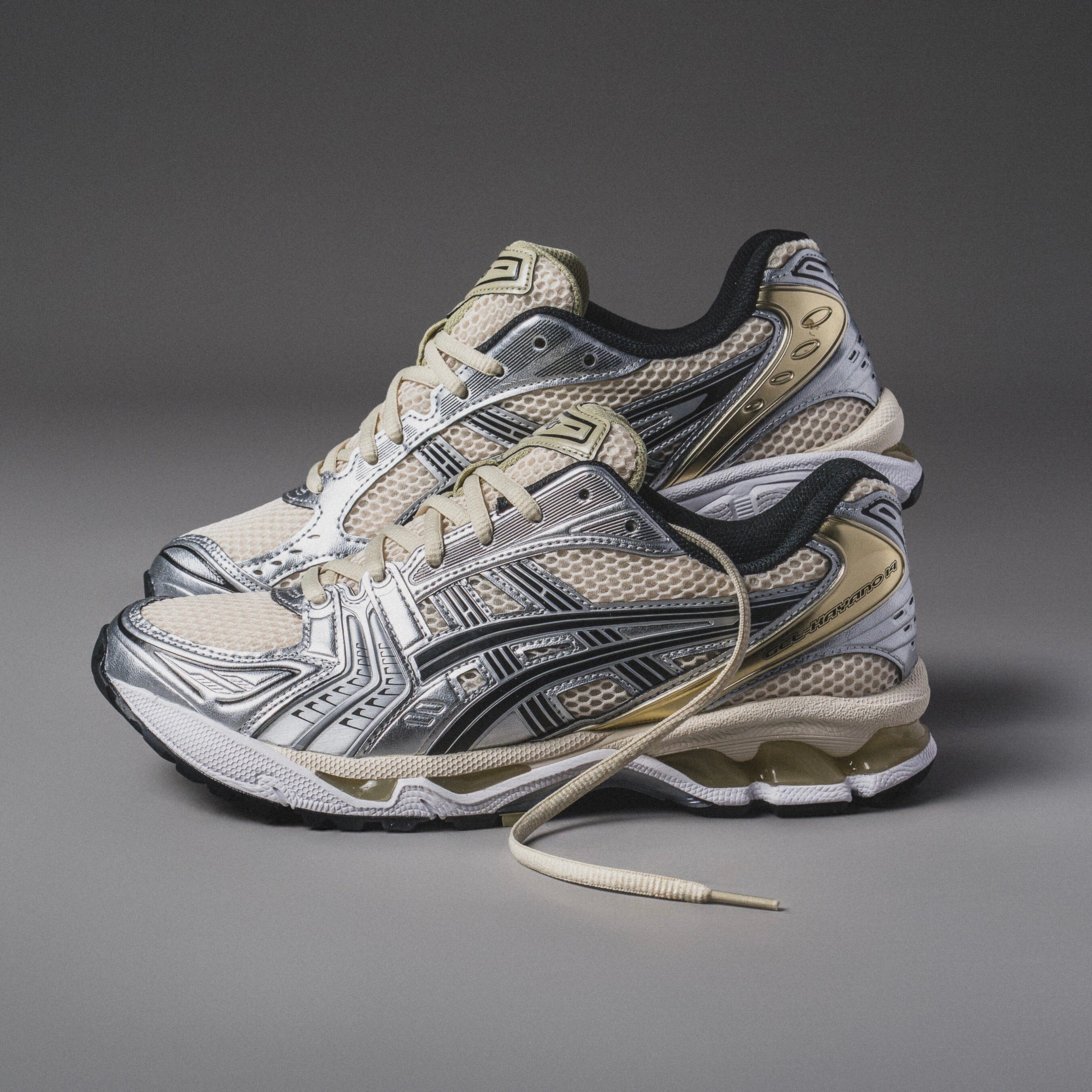 MEN'S ASICS | Gel-Kayano 14 (Birch/Pure Silver) - Image 3