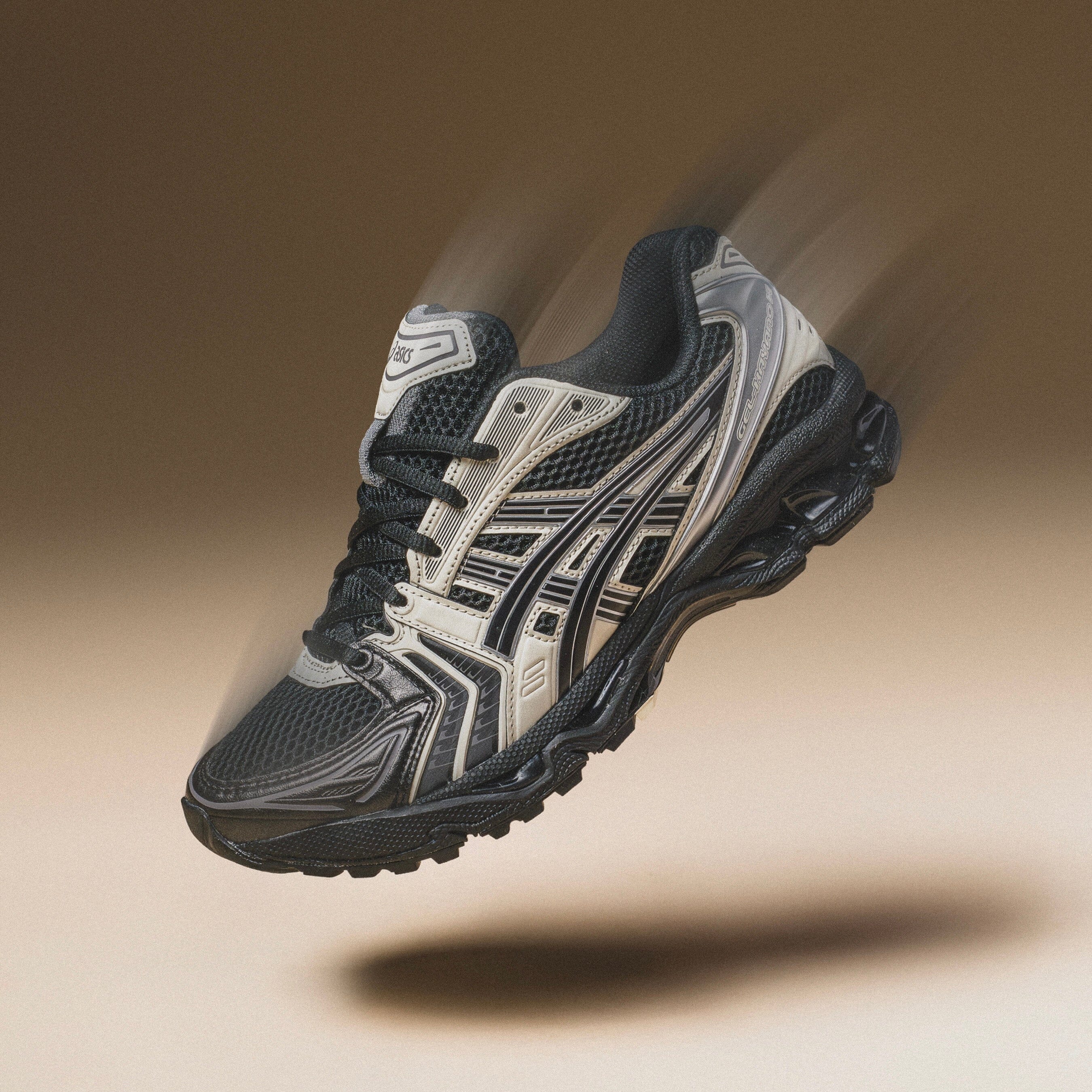 MEN'S ASICS | Gel-Kayano 14 (Black/Cream)
