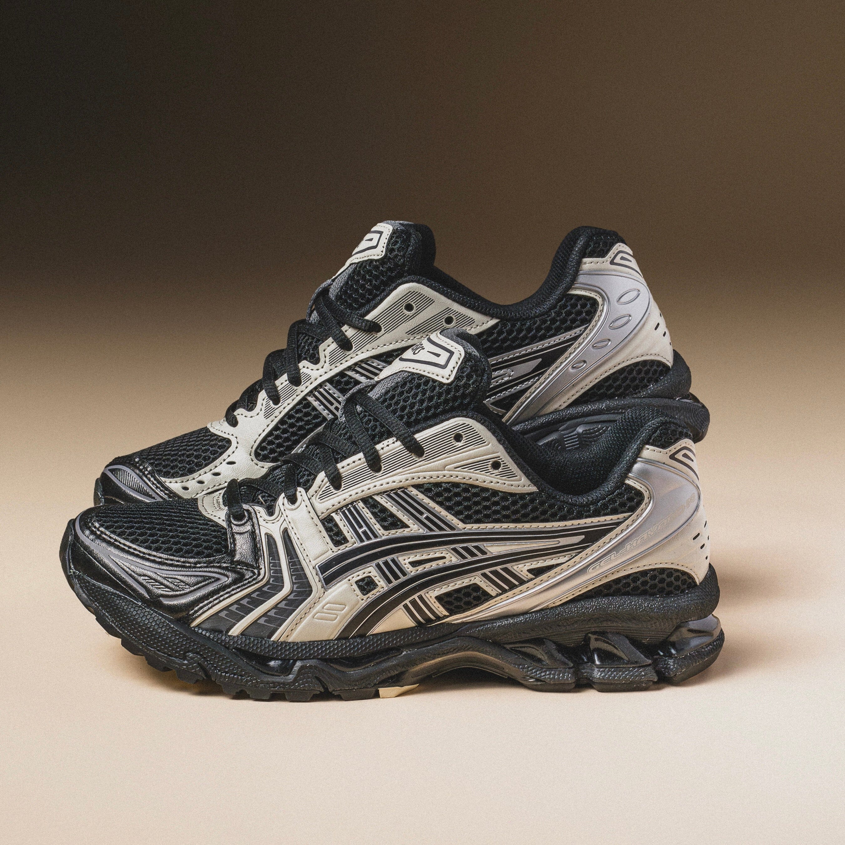 MEN'S ASICS | Gel-Kayano 14 (Black/Cream) - Image 3