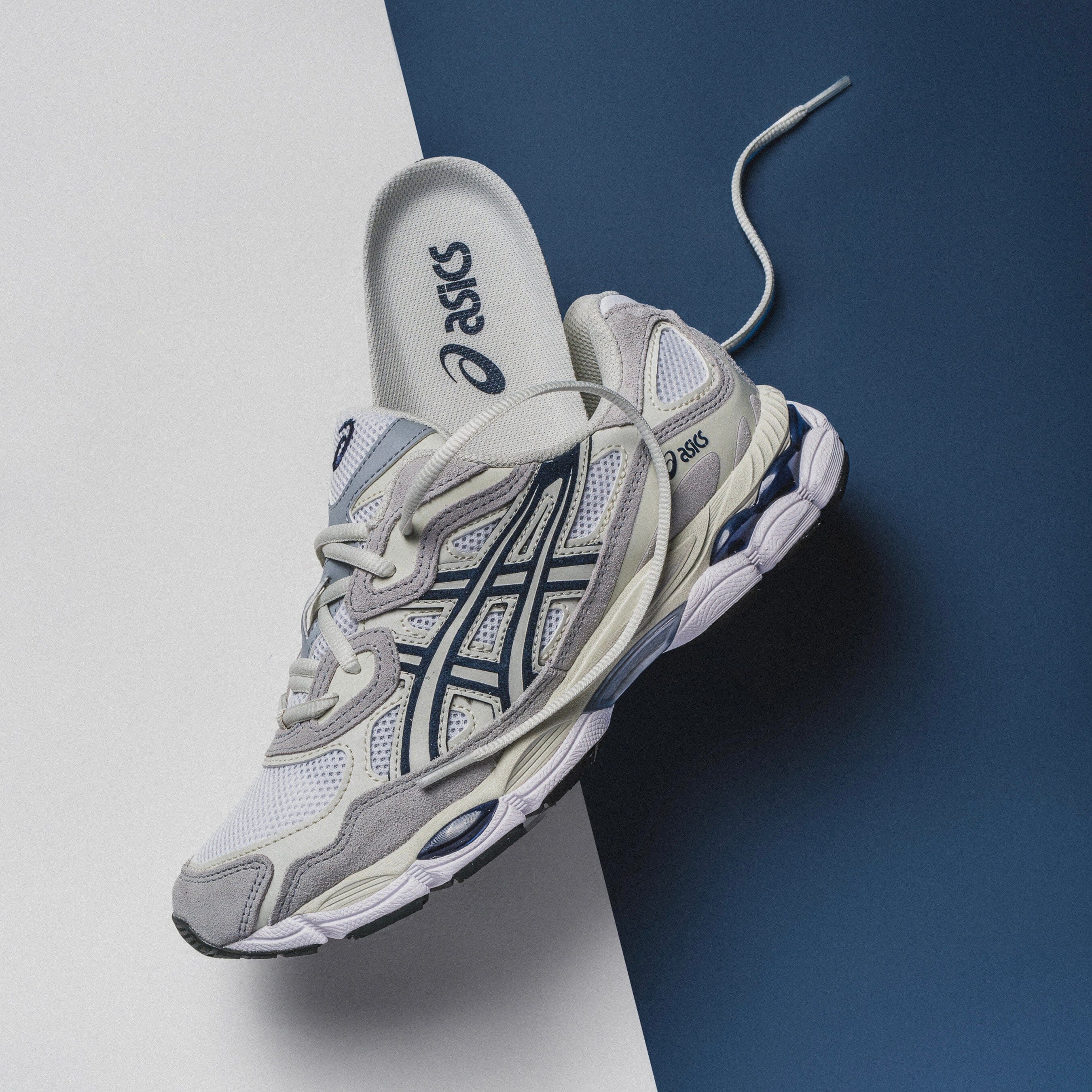 MENS ASICS | Gel- NYC (White/Midnight)