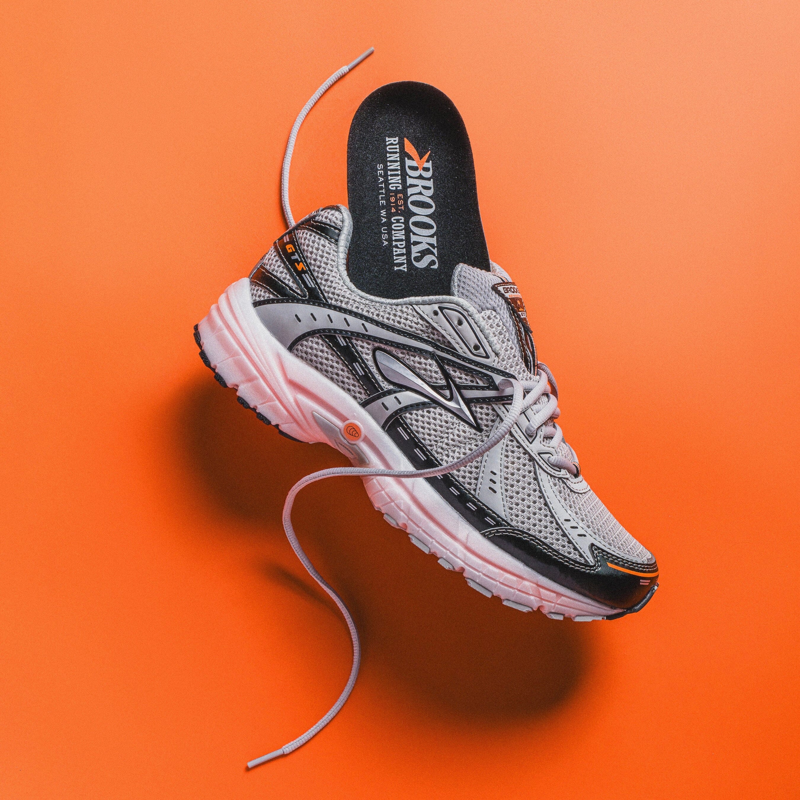 MENS Brooks | Adrenaline GTS 10 "Quiet Grey/Coral Rose"