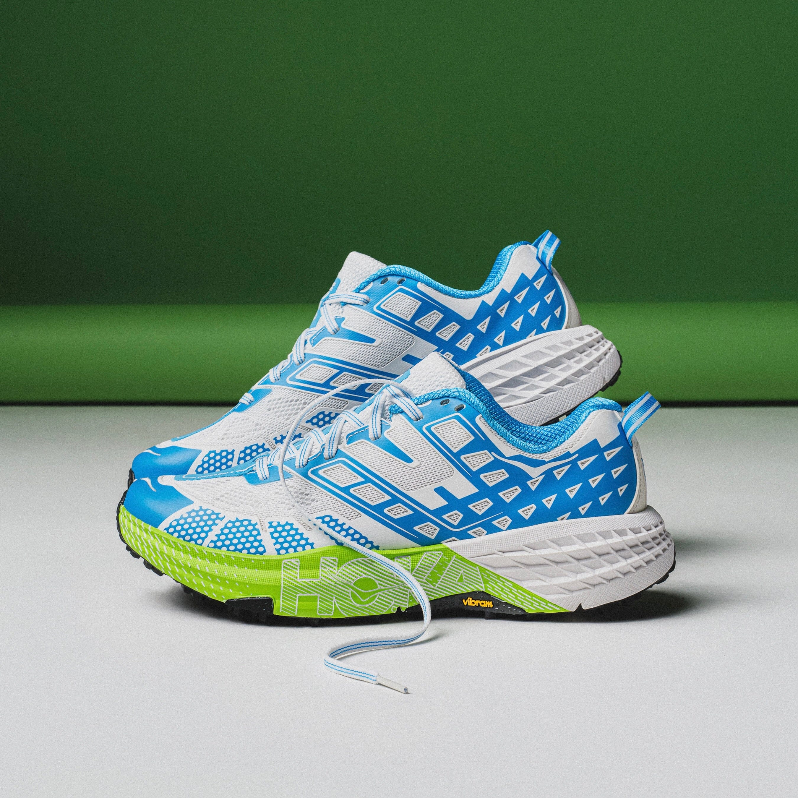 MENS HOKA | SpeedGoat 2 "BLUE/LIME"