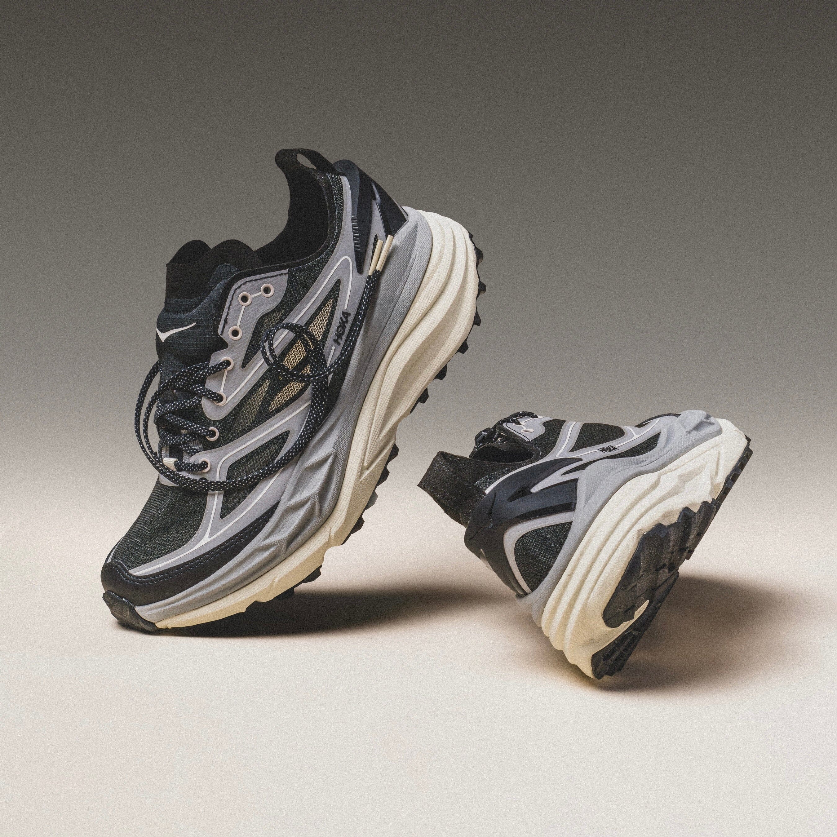 MENS HOKA | Stinson One7 "Stellar Grey" - Image 3