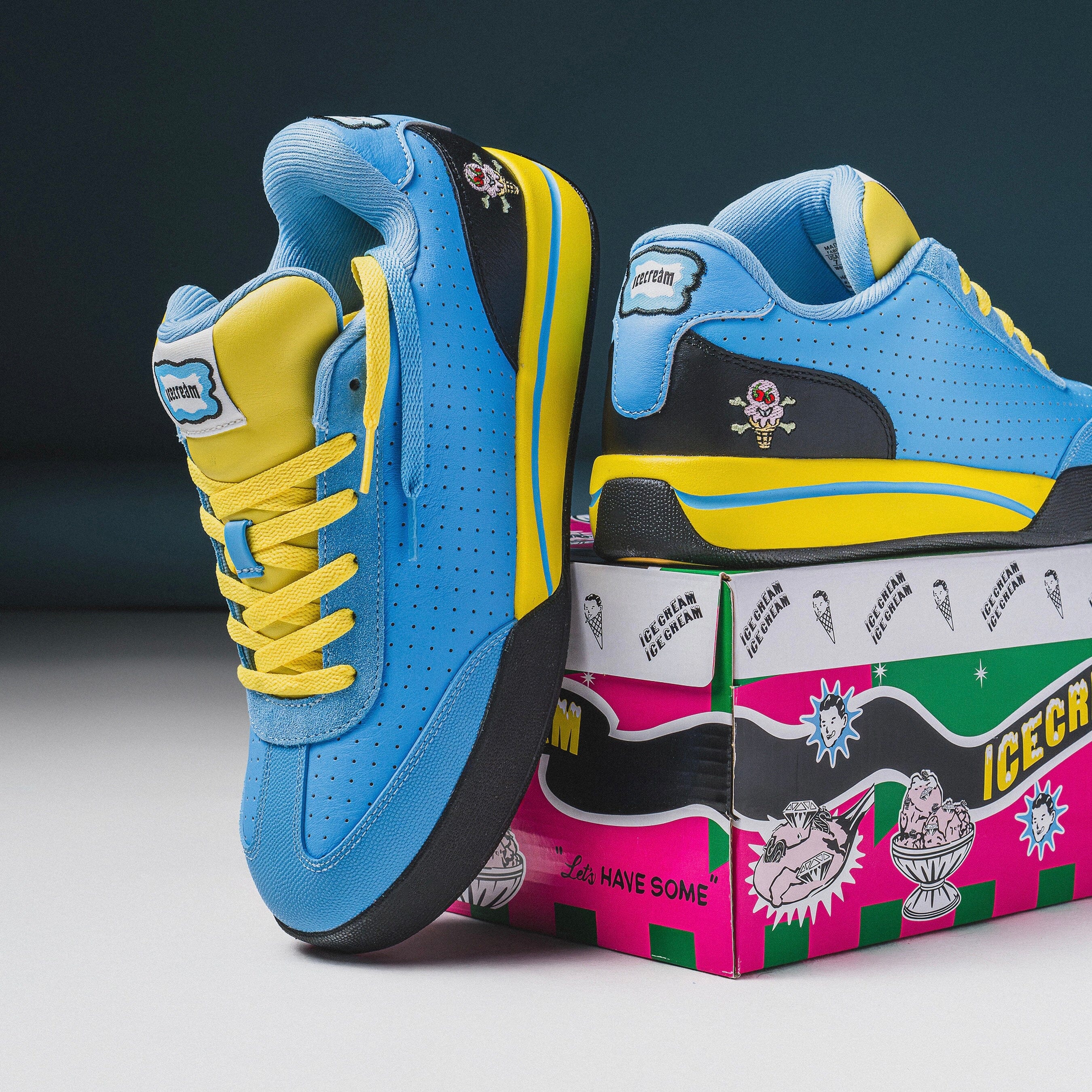 MEN'S REEBOK |Ice Cream x Reebok Board Flip "Pale Cerulean"