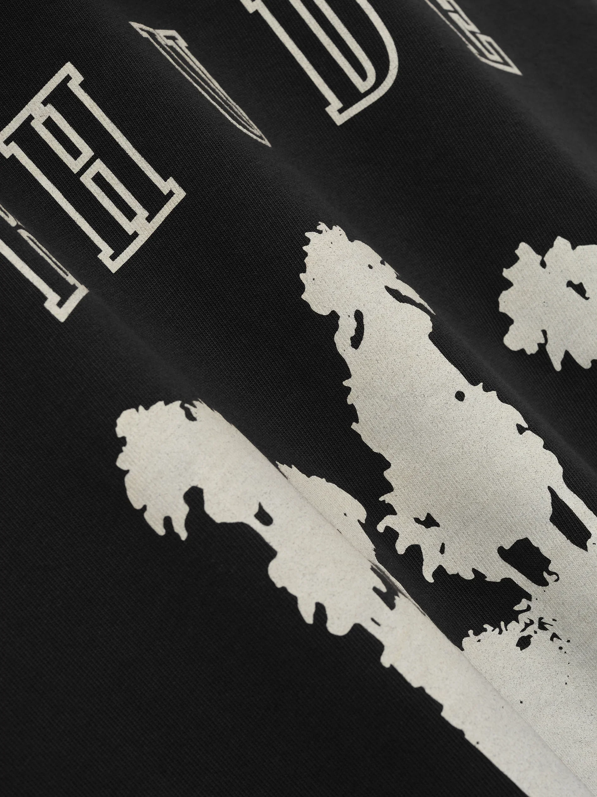 MENS Rhude | Thousand Palms Tee "Vintage Black" - Image 3