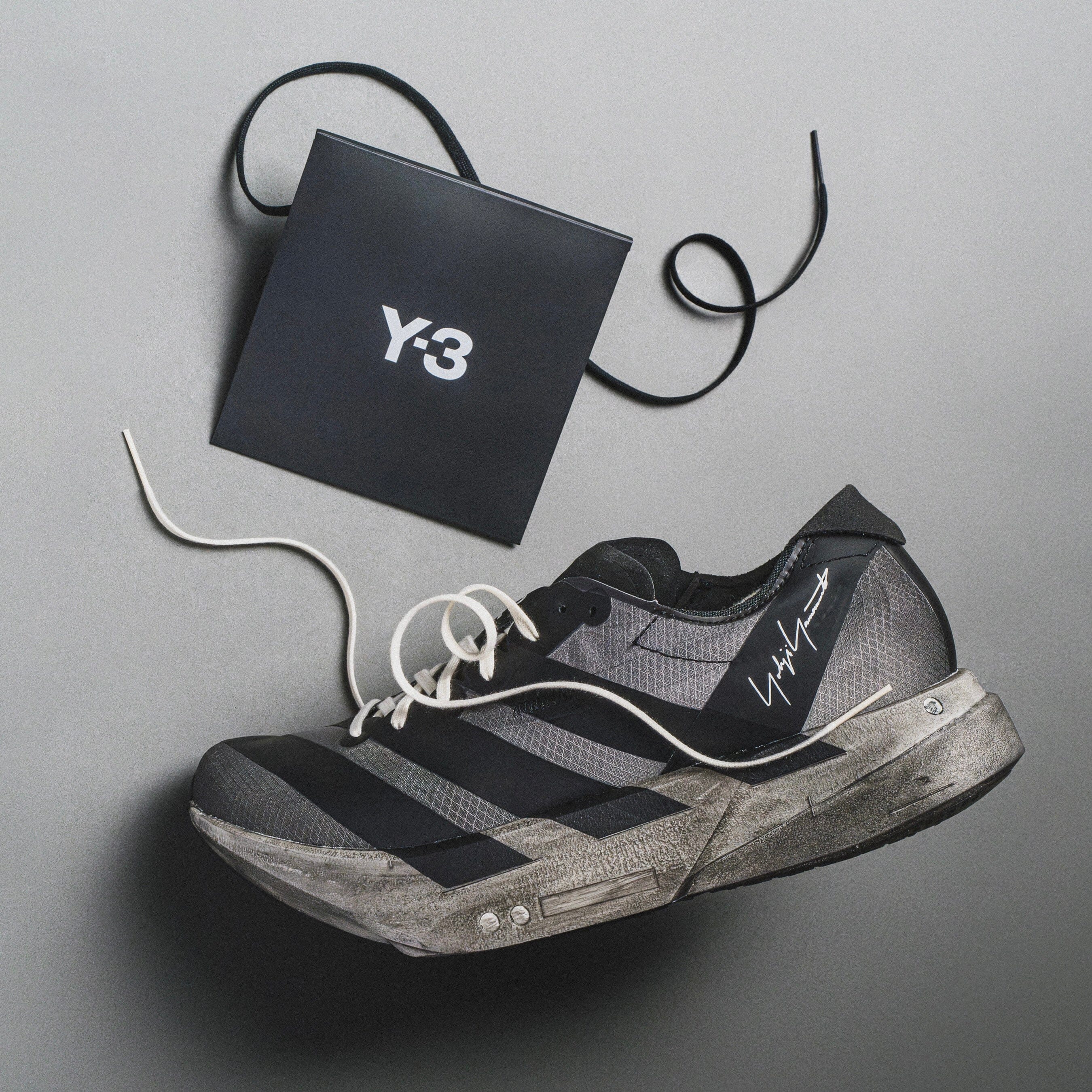 MENS Y-3 |ADIOS PRO 4 (NOIR) - Image 3